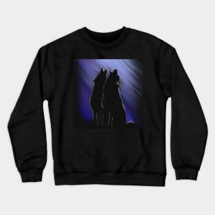 Singing wolfs Crewneck Sweatshirt